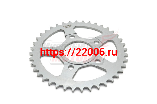 Звезда ведомая 40z (520) CG125-250, CB125-250;TRIUMPH, ZF-KY, EKONIKA (ZF250-1) (5x55, D63) Звезда ведомая 40z (520) CG125-250, CB125-250;TRIUMPH, ZF-KY, EKONIKA (ZF250-1) (5x55, D63)