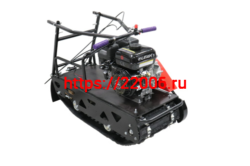 Мотобуксировщик 8,0 л.с. Сибирь-мини (2 тел.) дв.Lifan с понижающим редуктором и авт. сцеплением Мотобуксировщик 8,0 л.с. Сибирь-мини (2 тел.) дв.Lifan с понижающим редуктором и авт. сцеплением