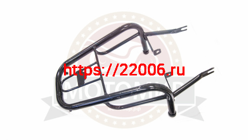 Багажник задний Альфа (верхушка без подножек) типа SWIFT/SWIFT STREET) классический, черный