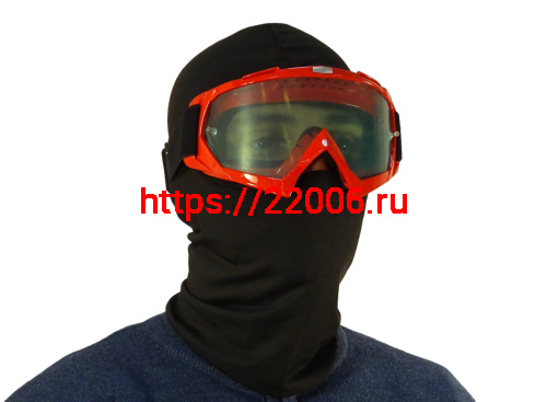 Очки мотокросс/спорт COBRA 16 красные с ПЛЕНКОЙ Очки мотокросс/спорт COBRA 16 красные с ПЛЕНКОЙ