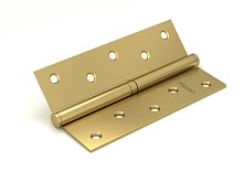 Петля Fuaro (Фуаро) съемная 413/BL-5 125x75x2,5 SB left (мат. золото) левая БЛИСТЕР