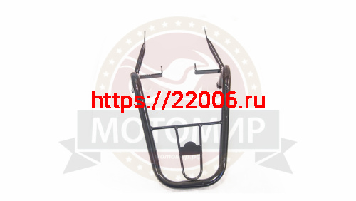 Багажник задний Альфа (верхушка без подножек) типа SWIFT/SWIFT STREET) классический, черный фото 4