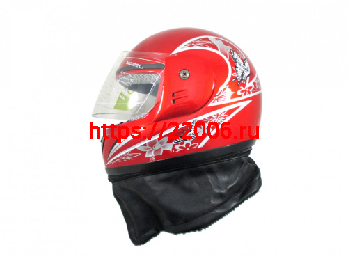 Мотошлем YM-806 красный (L)