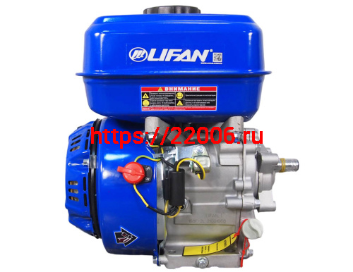 Двигатель LIFAN  6,5 л.с. 168F-2L (200) (вал d20 мм) с редуктором 1:2 фото 5