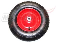 Колесо тачки садовой 8" 4,00-8" (под ось 20мм) ступица, подшипник, камера