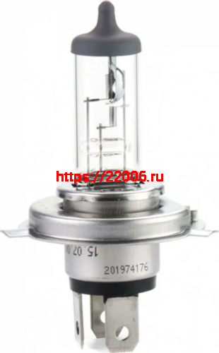 Лампа 12В 60/55Вт (Н4) "BOSCH" Pure Light