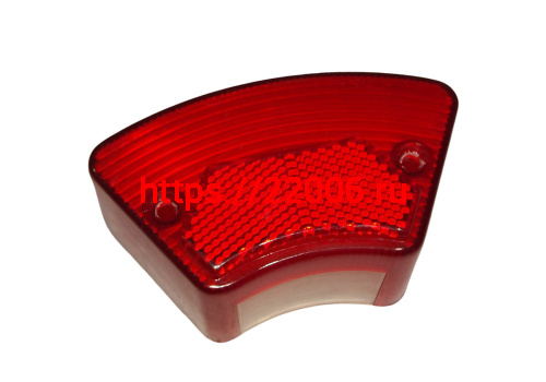 Рассеиватель стоп-сигнала Zodiak Колхозник полукруглый малый, старого обр. Рассеиватель стоп-сигнала Zodiak Колхозник полукруглый малый, старого обр.