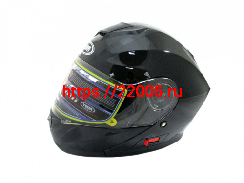 Мотошлем YM-926 черный (XS) Мотошлем YM-926 черный (XS)