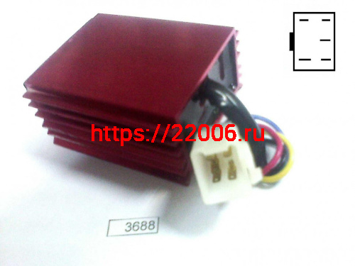 Коммутатор (CDI) 139FMB до 110сс тюнинг фишка на проводе 5 контактов Коммутатор (CDI) 139FMB до 110сс тюнинг фишка на проводе 5 контактов