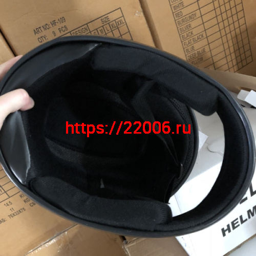 Шлем интеграл "Safelead" HF-101 NEW черный (Q19B)(Q29) размер XL фото 4