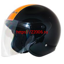 Мотошлем THH T-373 black/orang (S) Мотошлем THH T-373 black/orang (S)