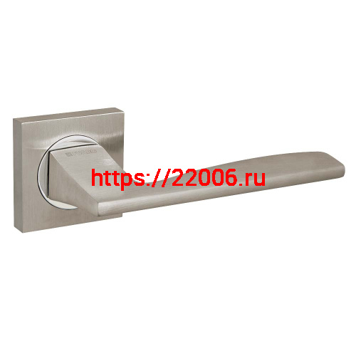 Ручка Fuaro (Фуаро) раздельная K.KM52.ROCK (ROCK KM) SN/CP-3 матовый никель/хром Ручка Fuaro (Фуаро) раздельная K.KM52.ROCK (ROCK KM) SN/CP-3 матовый никель/хром