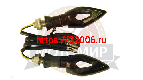 Боковой фонарь (LED) (компл. - 1 пар) WKT-TL-02A черный фото 2