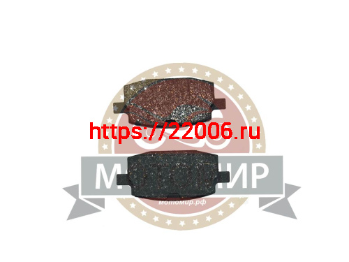 Колодки тормозные дисковые Yamaha Jog 90 (HF 115) Колодки тормозные дисковые Yamaha Jog 90 (HF 115)