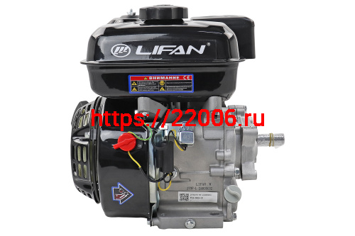 Двигатель LIFAN 7,0 л.с. 170F-L c цепным понижающим редуктором 2:1, вал d20 Двигатель LIFAN 7,0 л.с. 170F-L c цепным понижающим редуктором 2:1, вал d20