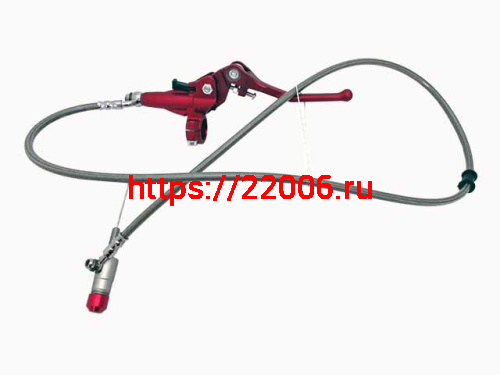 Гидравлическое сцепление в сборе (рычаг красный складной) Гидравлическое сцепление в сборе (рычаг красный складной)