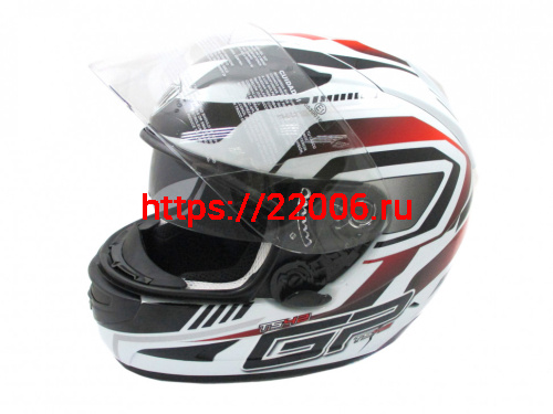 Мотошлем THH TS-42 №11 white/red (XL)