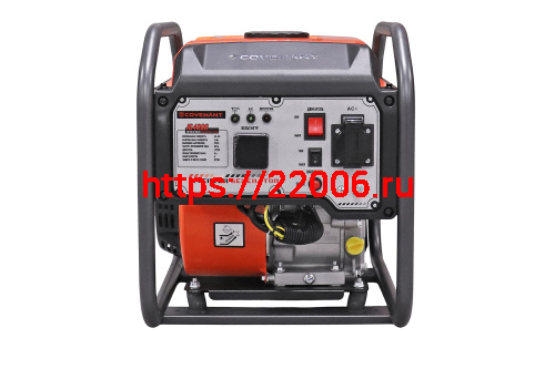Генератор инверторный "COVENANT" IG4000 (2,8/3,0кВт,LT170F,208cc,бак 8л,26кг,руч. старт) фото 3