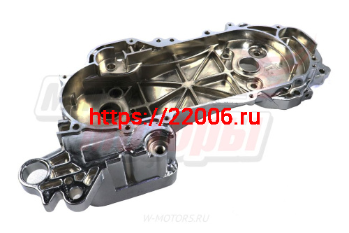 Картер левый 4T 139QMB R10" хром фото 3