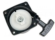 Стартер в сборе для триммеров 33-52 см3 с плавным пуском (косой зацеп)