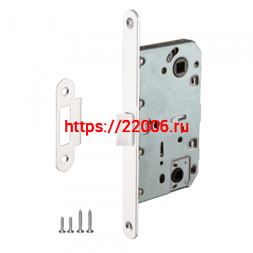 Защелка Punto (Пунто) врезная PL96WC-50/BL WH (белый)