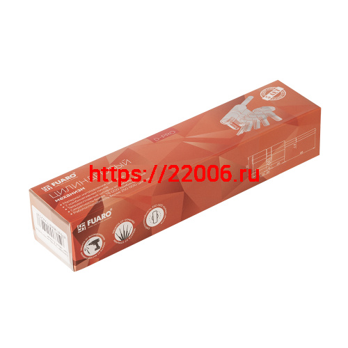 Цилиндровый Fuaro (Фуаро) механизм D-PRO5007 Tang 95 w/k (60+10+25) BL-24 черный 5Key без верт. фото 2