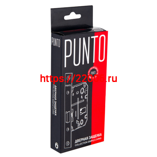 Защелка Punto (Пунто) врезная METL72-50 ( L72-50) CFB кофе глянец фото 2
