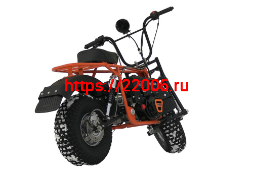 Мотоцикл СКАУТ САФАРИ 3L- 8+  BIGFOOT (ФАРА, перед и зад подвес. KP230 -8 л.с.,руч.старт, диск торм) фото 4