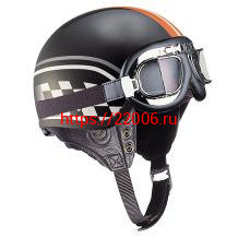 Мотошлем THH Т-62 G №1 black/white orang (L) Мотошлем THH Т-62 G №1 black/white orang (L)