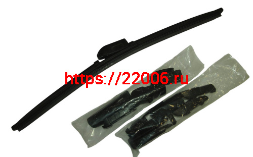 Щетка стеклоочистителя METO бескаркасная (12 адаптеров) 26"(650мм) WB-628T, КОРОБОЧКА фото 2