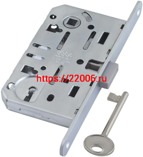 B06101.50.34 AGB (АГБ) Корпус врезного замка под кл.. (мат. хром) тех. уп. без отв. пл. MEDIANA POLARIS B06101.50.34 AGB (АГБ) Корпус врезного замка под кл.. (мат. хром) тех. уп. без отв. пл. MEDIANA POLARIS