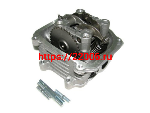 Головка цилиндра 157QMJ, 152QMI d-58.5мм 160сс в сборе (клапана, рокера, распредвал)