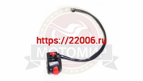 Переключатель Racer RC250CK-N Fighter правый, в сборе (R83E080) фото 2 Переключатель Racer RC250CK-N Fighter правый, в сборе (R83E080) фото 2