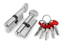 Цилиндровый Fuaro (Фуаро) механизм (D-PRO502/110) D-PRO5002Knob110(45+10+55) CP хром 5Key