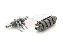 Вал переключения передач (копирный, с вилками) 170MM (жид. охл.) DOHC (CBB250)
