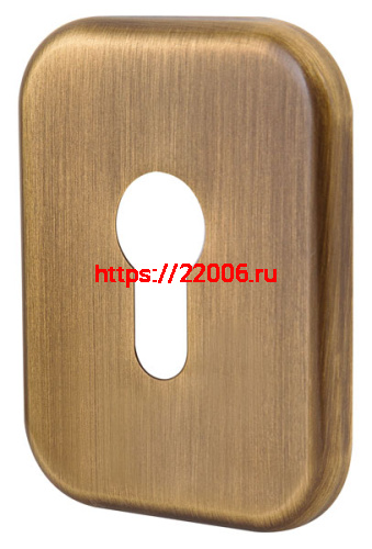 Декоративная Armadillo (Армадилло) Квадратная накладка на цилиндр ET-DEC SQ (ATC Protector 1) AB-77 Бронза