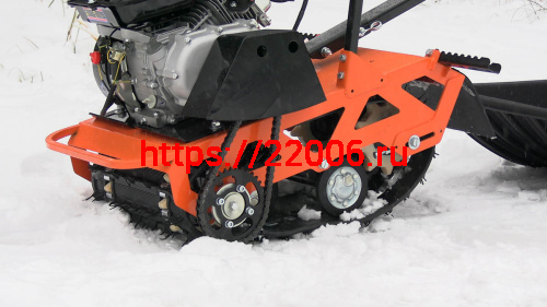 Мотобуксировщик компактный БЕЛКА - 8+ л.с. фото 2 Мотобуксировщик компактный БЕЛКА - 8+ л.с. фото 2