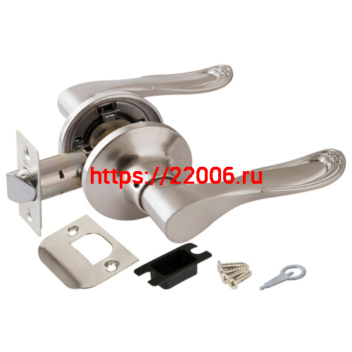 Ручка Punto (Пунто) защелка DK630 SN-PS (6030 SN-P) (без фик.) мат.никель Ручка Punto (Пунто) защелка DK630 SN-PS (6030 SN-P) (без фик.) мат.никель