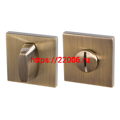 Ручка Armadillo (Армадилло) поворотная BK6.K.USS52 (WC-BOLT BK6 USS) AB-7 бронза фото 4 Ручка Armadillo (Армадилло) поворотная BK6.K.USS52 (WC-BOLT BK6 USS) AB-7 бронза фото 4