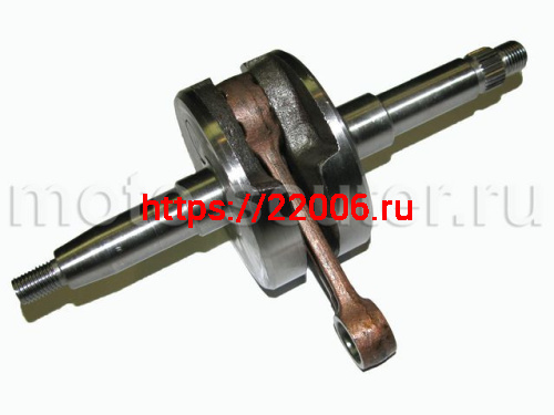 Коленвал 1P41QMB BM, Geely B, Suzuki RUN, TB-50 цепной привод