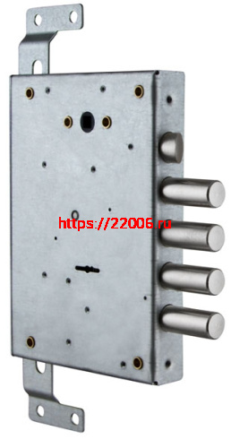 Замок Guardian (Гардиан) врезной сувальдный с защёлкой ЗВ 21.14 Т (прав.) со смен.мех-ом, (без накл), 5+1 кл /123:212/