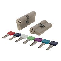 Цилиндровый Punto (Пунто) механизм MaxPro7000Key80mm(35+10+35) SN никель 7key