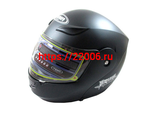 Мотошлем YM-920 черный матовый (XL)