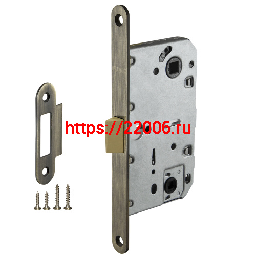 Защелка Punto (Пунто) врезная PL96WC-50/BL ABG (бронза)