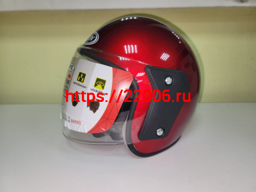 Мотошлем FGN-201 открытый желтый матовый (без размера) Мотошлем FGN-201 открытый желтый матовый (без размера)