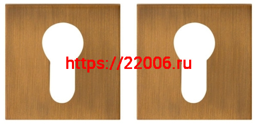 Накладка Fuaro (Фуаро) под цилиндр ET DM CF-17 кофе Накладка Fuaro (Фуаро) под цилиндр ET DM CF-17 кофе