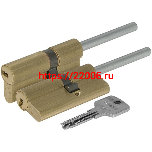 Цилиндр. мех. Cisa (Чиза) под верт. (дл. шток) ASTRAL S 1.0A3S7.07.0.00.C5 (60 мм/25+10+25), ЛАТУНЬ Цилиндр. мех. Cisa (Чиза) под верт. (дл. шток) ASTRAL S 1.0A3S7.07.0.00.C5 (60 мм/25+10+25), ЛАТУНЬ