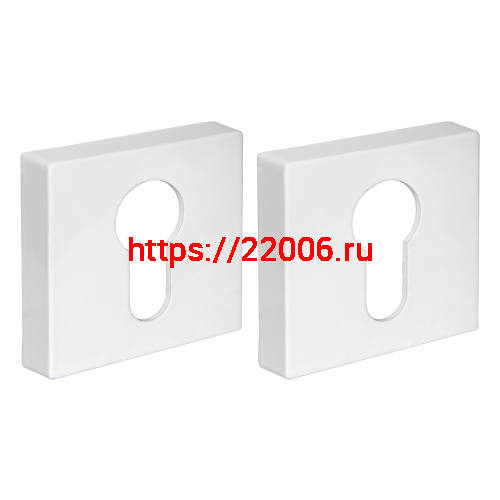Накладка Fuaro (Фуаро) под цилиндр ET.K.DM51 (ET DM) WH-19 белый