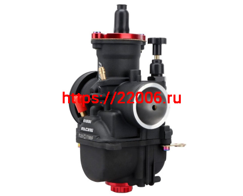 Карбюратор NIBBI Racing PWK28 (YJ), реком.двиг. 150-200 см3 (вход/выход 28 и 50 мм) фото 2 Карбюратор NIBBI Racing PWK28 (YJ), реком.двиг. 150-200 см3 (вход/выход 28 и 50 мм) фото 2