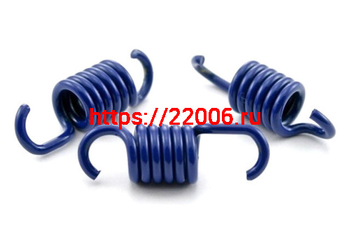 Пружина сцепления спортивная 4Т двиг.152QMI.157QMJ 1000RPM (синяя) Пружина сцепления спортивная 4Т двиг.152QMI.157QMJ 1000RPM (синяя)
